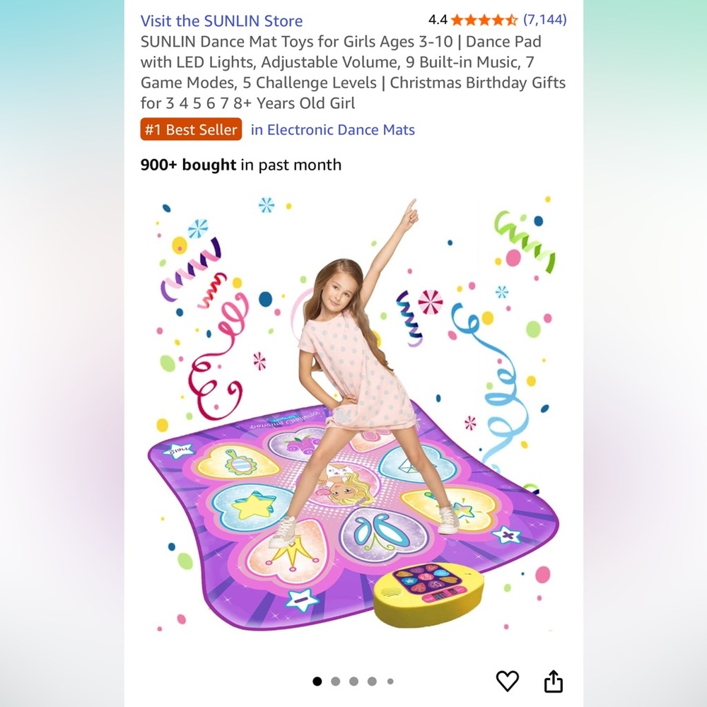 Dancing Challenge Playmat - Multicolor - Picture 2 of 4